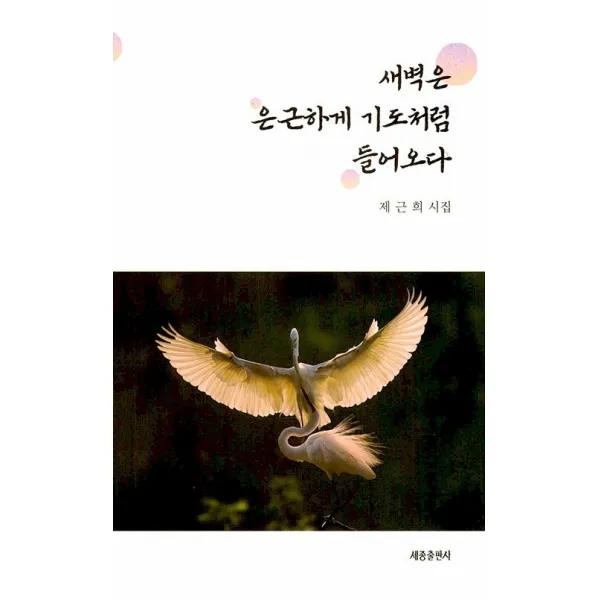 새벽은 은근하게 기도처럼 들어오다:제근희 시집, 세종출판사