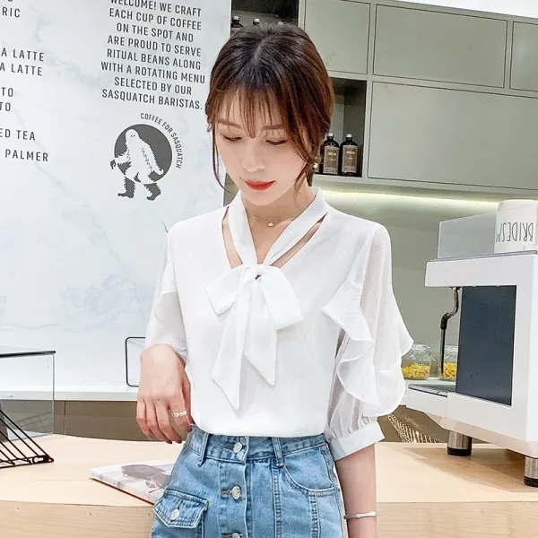 다발로 여성 가을 반팔 블라우스fzl112 594309677942