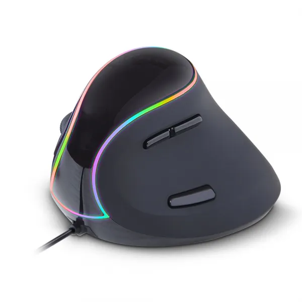 (주)건평정보통신 건평정보통신 IPLEX VM-750 RGB 버티컬 유선마우스 유선 마우스