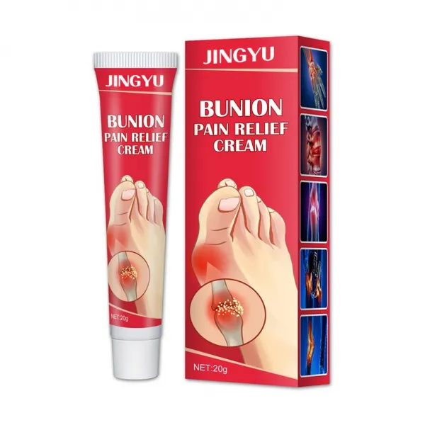 SOUTH MOON Bunion 아치형 건막류 완화 크림 관절 발가락 통증 완화 강직 치료 무릎 요추 관절염 크림 20g, 3개