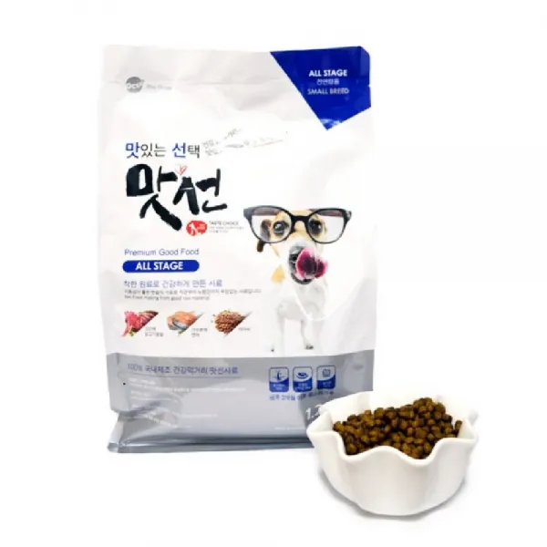 [ALN_5737622] 영양사료 맛선 전연령 1 2Kg 작은알갱이 반려견사료 강아지사료 건식사료 개사료 개밥