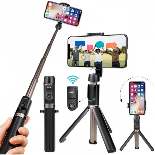 일본배송 직캠 막대 Bluetooth세포 카마 막대경량 무선 삼각/한개 겸용5단 신축 소형 무선 리모컨접이 들 단일옵션