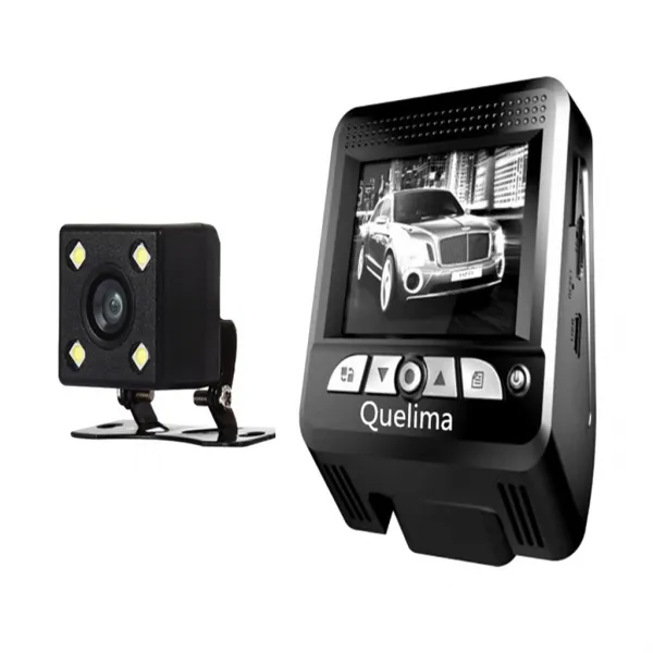 STKQuelima 새로운 X70 숨겨 지은 이중 렌즈 운전 기록 병주기 비디오 DVR, 단일상품