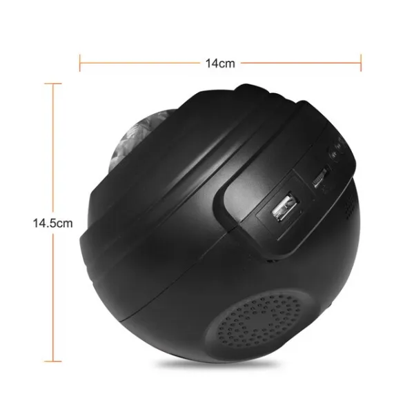 블루투스앰프 LED 스타 오션 웨이브 프로젝터 나이트 라이트 스카이 갤럭시 북부 USB 음악 호환 스피커 4035304142