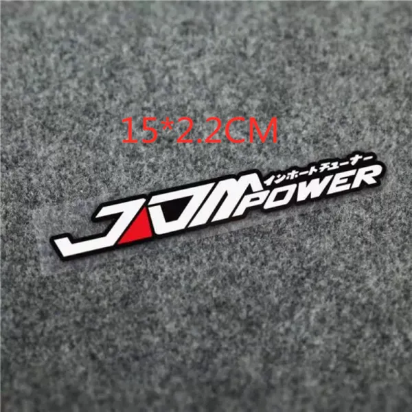 전 차량 스티커 개성 있는 삽 Jdm 반사 부착 차체 긁힌 자국어 창의적인 반사에 꽃을 끌고 있다 꽃 B