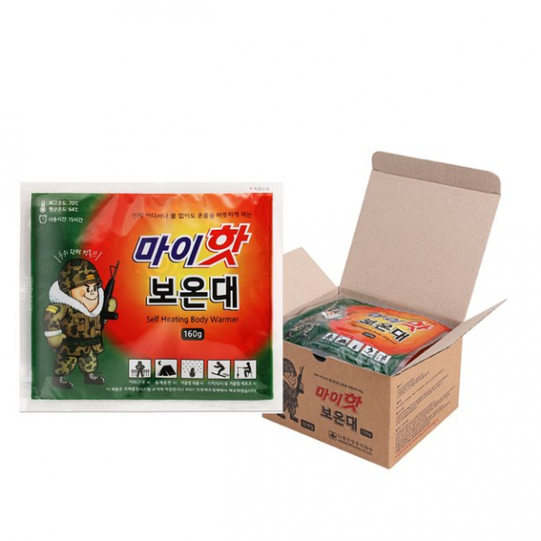 다봉산업 마이핫 보온대 핫팩 160g, 50개