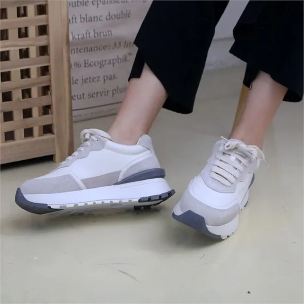 다잇템 여자 천연가죽 신입생 런닝 캐쥬얼 운동화 (8402455)