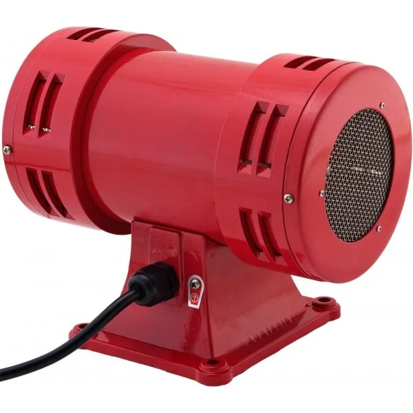 여우 뿔 크게 산업용 전기 모터 구동 알람 / 사이렌 (공습) 120V VXS-1050AR