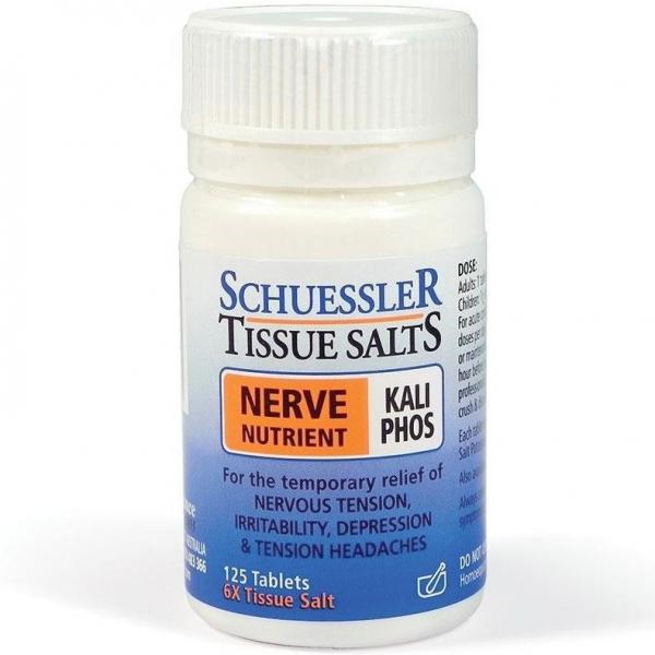 마틴앤플레즌스 Tissue Salts Nerve Nutrient신경성두통 소화불량 불면증 피로완화125정, 1개, 125정