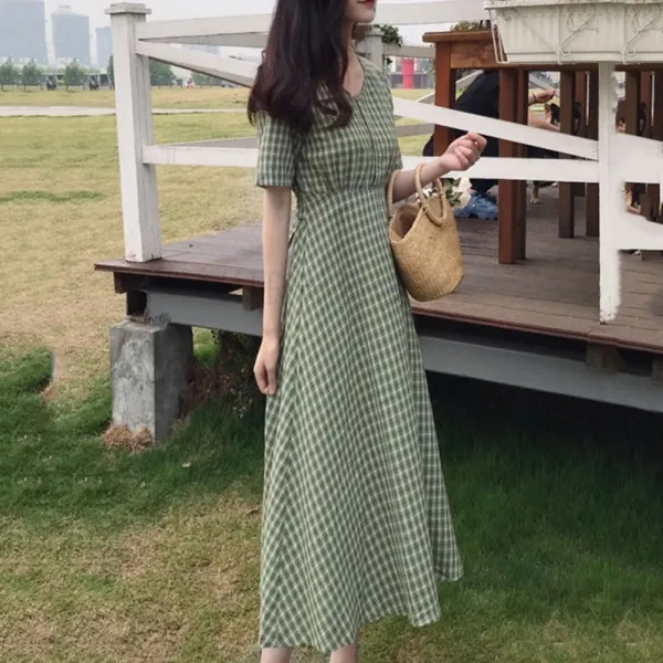 kirahosi 여성 린넨 원피스 캐주얼 롱원피스 데일리룩 + 스마트스트랩 증정 99호 Ddtdi1