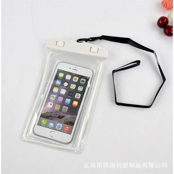 집피스 잠수 커버 터치스크린 수영 찌 흐름 투명 먼지 방지 가방 음식 기수 전용 밀봉 보호