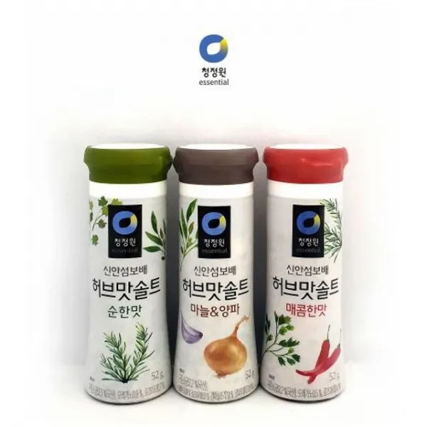 허브맛 솔트 순한맛 마늘양파 매콤한맛 소금 캠핑소금 조미료육수 다시다 미원 식용유 소스 양념 케찹 간장 시즈닝 굴소스 소금 식자재 양념장 쌈장 연두 설탕 고추장 진간장 물엿 쯔유 맛소금 치킨스톡 고추기름 김가루 꽃소금, 마늘앤양파