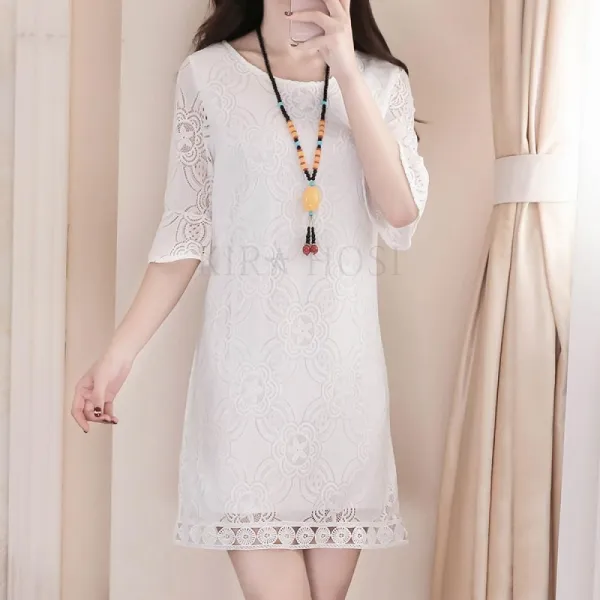 kirahosi 여성 의류 레이스 원피스 펀칭 핫 101호+ 덧신 증정 CG0re0gt