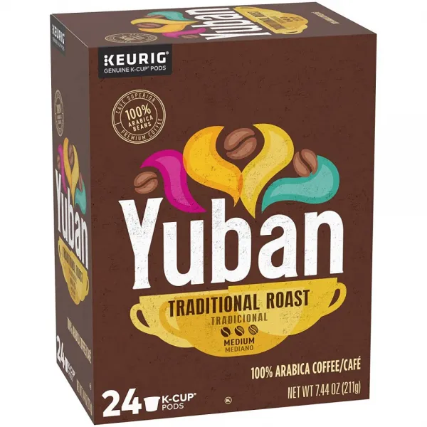 Yuban Traditional roast 유반 트래디셔널 로스트 큐리그 캡슐 24개입, 단일상품