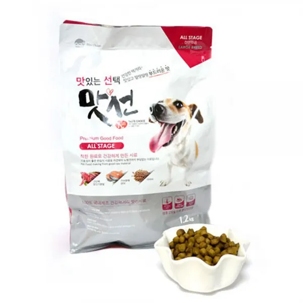 [2개묶음 할인]맛선 소프트 사료 5kg (큰알갱이) (전연령) JWB-16741 강아지 사료 개사료 애완동물