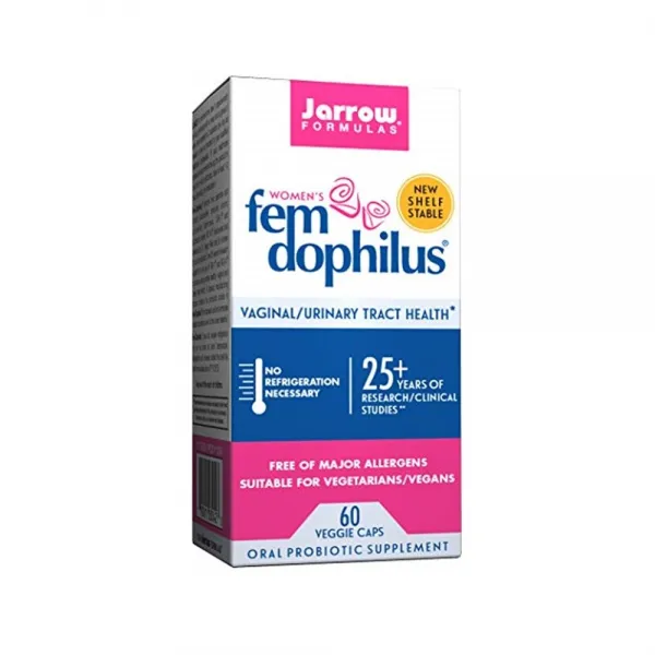 자로우 Jarrow Fem Dophilus 펨 도필러스 10억 유기체 인당 60정 3팩, 1개