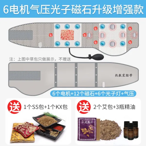 인테리영 원적외선 발열 온난화궁 진동 미용실 가열 벨트 차입 지방 수복 자석 온찜질 지진, 균일 6전기기계 화가 나서 광내다 자자석