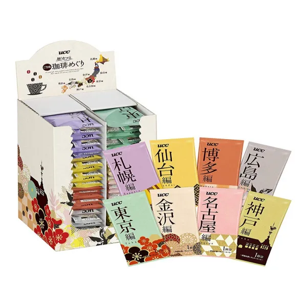 Ucc 旅カフェ ドリップコーヒー ご当地珈琲めぐり 48p 378g Ucc 여행 카페 드립 커피 당지 커피 순회 48p 378g 1