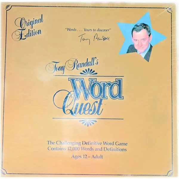 Tony Randall의 Word Quest-도전적인 결정적인 단어 게임-12 000 단어와 정의가 들어 있습니다, 단일상품