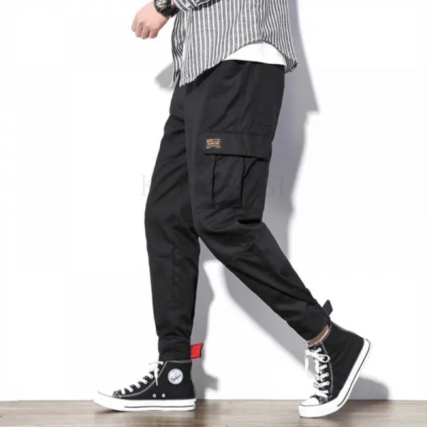 Kirahosi 퀄리티 남자 바지 남성 가을 캐주얼 긴바지 패션 운동 팬츠 728 Hr8+덧신 증정 Bpi3tttb