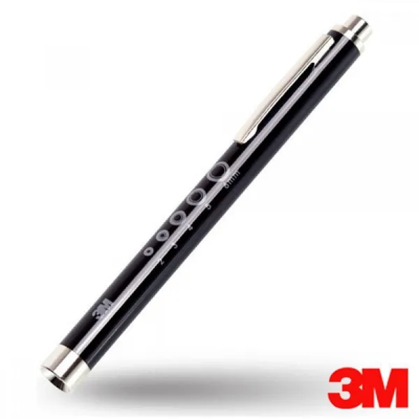 3M LED 펜라이트 황색 검이경 의료용펜라이트 조명, 1개