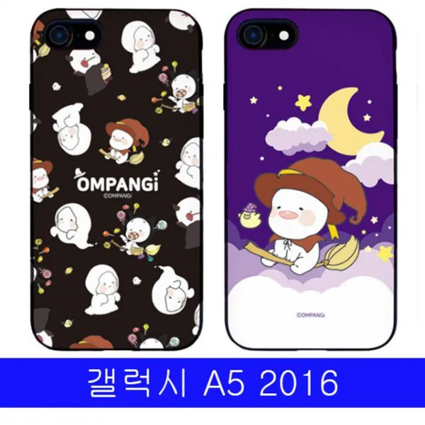 WB무배 갤럭시 A5 2016 옴팡e 할로 미러카드 A510 케이스 // 하드 범퍼 갤럭시A5, 1개, 기본값, 상품선택+나이트위치