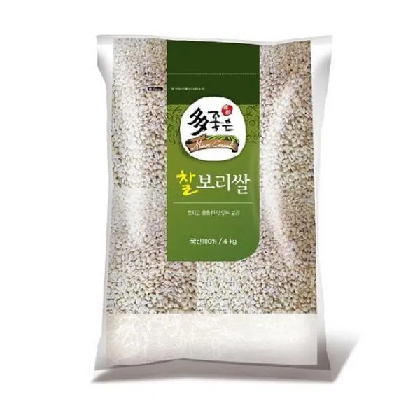 찰보리쌀 4kg X 1개 /Jfe 64185 보리쌀 보리 찰보리 잡곡 찰보리쌀 상품선택