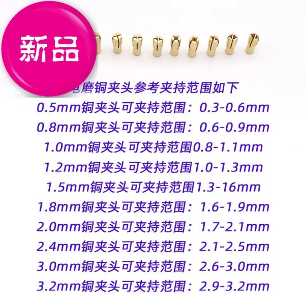 전기연마 미니어처 3규빅 머리를돌리다 부품 동제 겹 솜 10PC 구리 공허 말참견함 M8 너트, 엘로우 M8 너트 _4.8 오솔길 1
