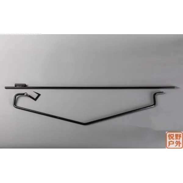 고아웃 캠핑 철제 소등대 탈착 조합 마등등소등대 공원당 랜턴걸이 야외용 아웃도어, 칠면주철등걸이(한 귀 길이)