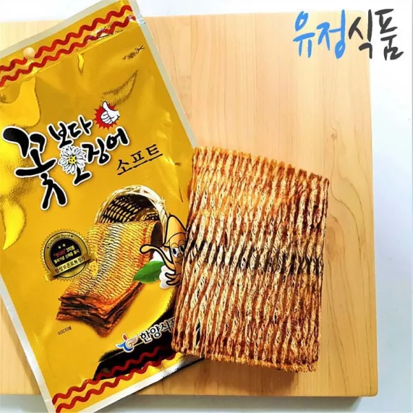 [유정식품] 한양식품 꽃보다오징어 소프트, 1봉, 30gⅹ5봉