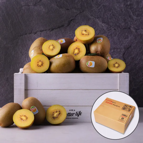 [해든팜] 제스프리 골드키위 44과 5.8kg (개당 130g내외_대), 상세 설명 참조, 상세 설명 참조