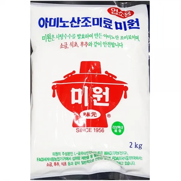 [ALN_7401249] 아미노산 미원(대상 2K) 국산미원 가루미원 가루조미료 미원 분말조미료, 단일상품