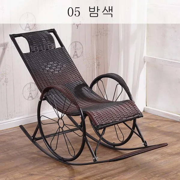뉴타임즈14 노의자 베란다 눕는 의자 차 마실 의자 점심 휴식의자 어른 납량의자 ST21 A22, 05 밤색