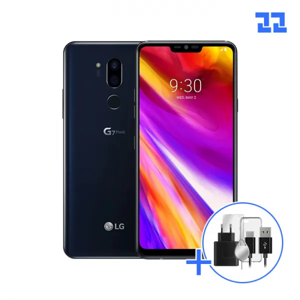 [LG전자 정품 리퍼폰] LG G7 64GB 액정+배터리+외관전체교체,무약정 공기계,알뜰폰 가능,LTE/5G 요금제 그대로 가능, 뉴 오로라 블랙, G7_64GB/리퍼폰