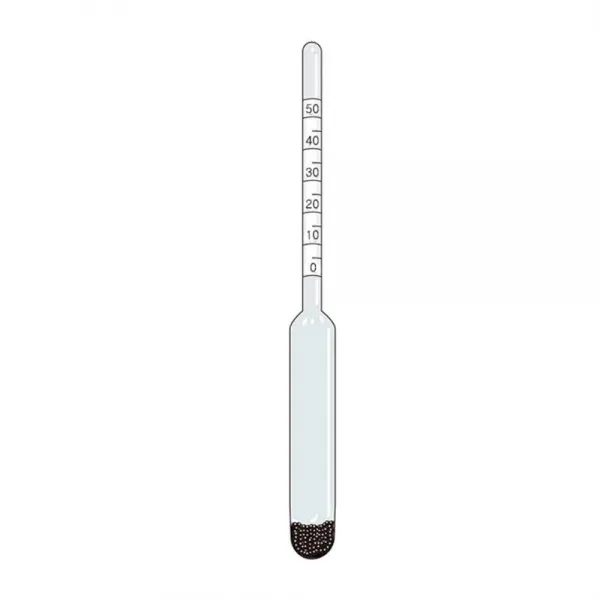 준계기 주정도 주정계 0-10% 비중계 농도 0.2% 알콜 측정 도수 유리 알코올 양조장