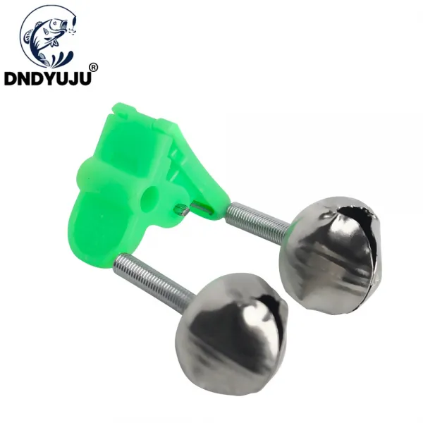 DNDYUJU 10Pcs RU 낚시질 물림 경보 낚싯대 막대 클램프 팁 벨이 울리는 녹색 ABS 낚시 부속품낚시물림 경보기, 02 Yellow