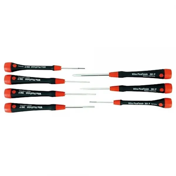 WIHA 정밀드라이버세트 NO.260 PFK7 7PCS 이하 수공구 수작업 빗트, 1개