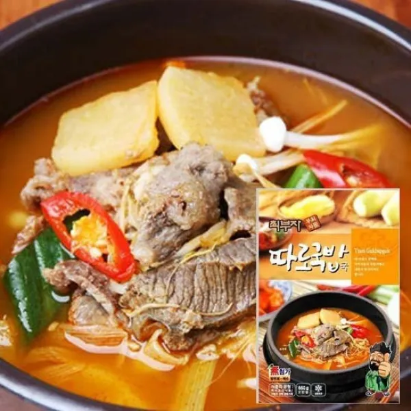 [푸드 ]푸짐하고 맛있는 최부자 따로국밥 550g x5봉, 없음, 상세설명 참조