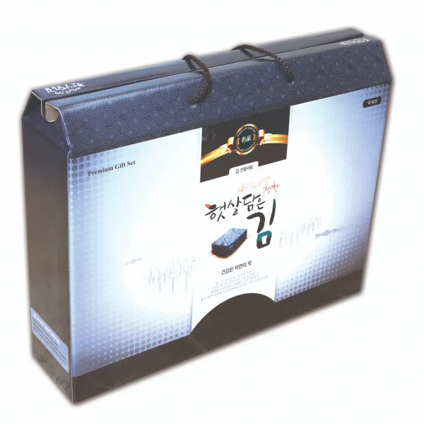 헐크박스 [HB-1022] 햇살담은 김 끈손잡이형(100개)