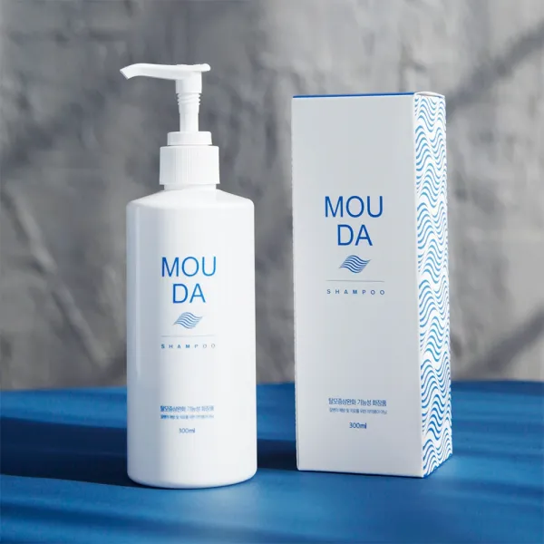 모으다 탈모 방지 헤어쿨링 샴푸 300ml 비듬 머리기름 완화, 1개