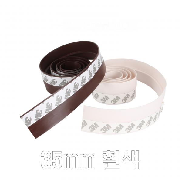 3M 1중날 고투명 접착식 외풍차단바람막이 강화도어바람막이 자동문바람막이 창문틈새막이 문틈막이 문풍지 방풍비닐 창문바람막이, 흰색