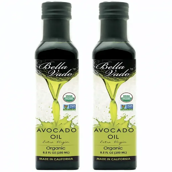 Bella Vado Avocado Oil USDA Organic 8.5 oz 2 Pack 오소리기름 아보카드오일효능 소기름 게걸무씨앗기름 산루카스아보카도오일 압착유채유 태국코코넛, 1개, 1ml