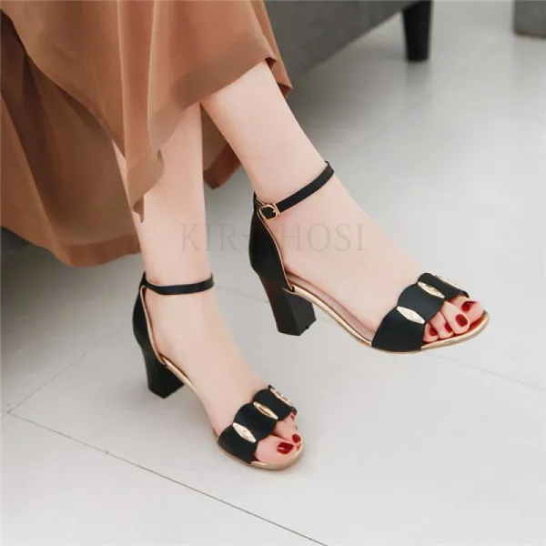 Kirahosi 히쿠 동대문 여자 봄 여름 스트랩 펌프스 샌들 캐주얼 306 Imp759