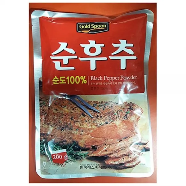 순후추가루 에스비 200g X50 식당용루 업소 식재료루, 1개