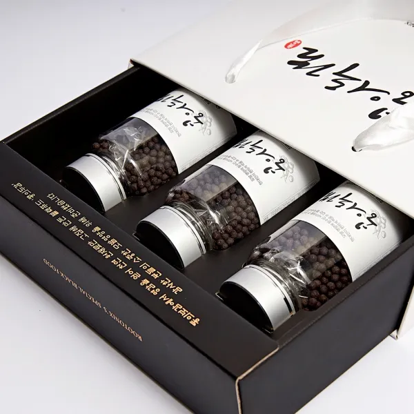 루토닉스 검은콩 서리태환 콩의두감 3팩 선물세트, 콩의두감 선물세트, 3병