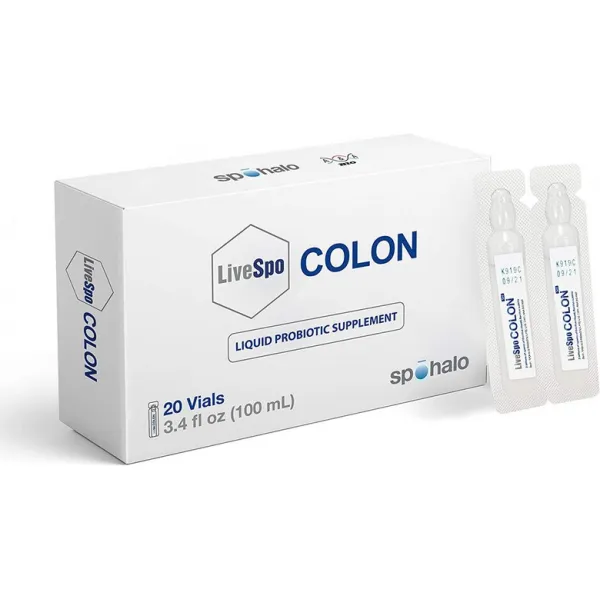 포스트바이오틱스 여성 피부유산균 Livespo 결장 액체 Probiotics 보충 PROBIOTIC 음료 남성과 I 관리 IBS 증상 복 통 팽창 설사 변 비팩 120 바이알, 단일수량, 단일개당 용량/중량/정