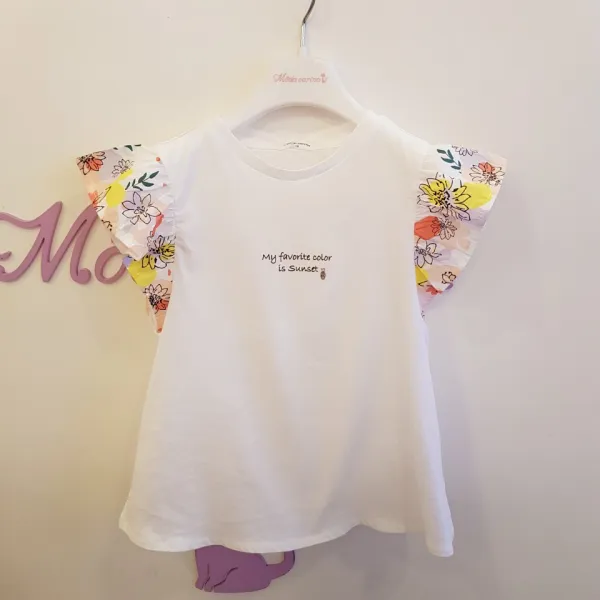  모다까리나 동아쇼핑 여아 "여름신상 Cool~"피스 플라워 티셔츠 M1922t116