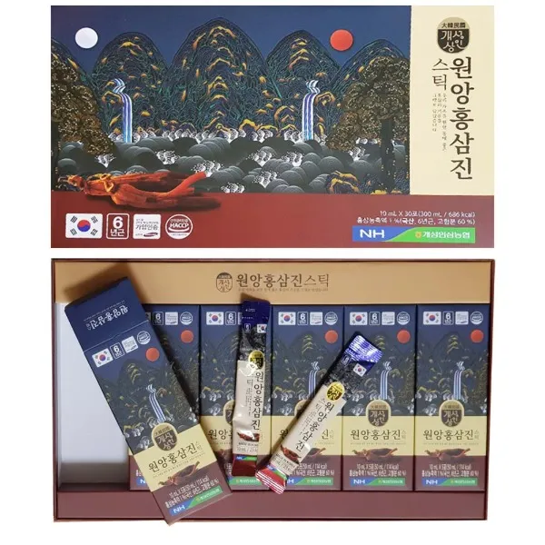 원앙홍삼진스틱 10ml 홍삼선물 설선물 어버이날선물
