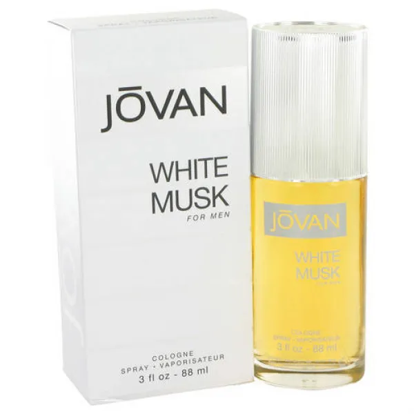Jovan JOVAN WHITE MUSK Eau De Cologne Spray for Men 3 oz