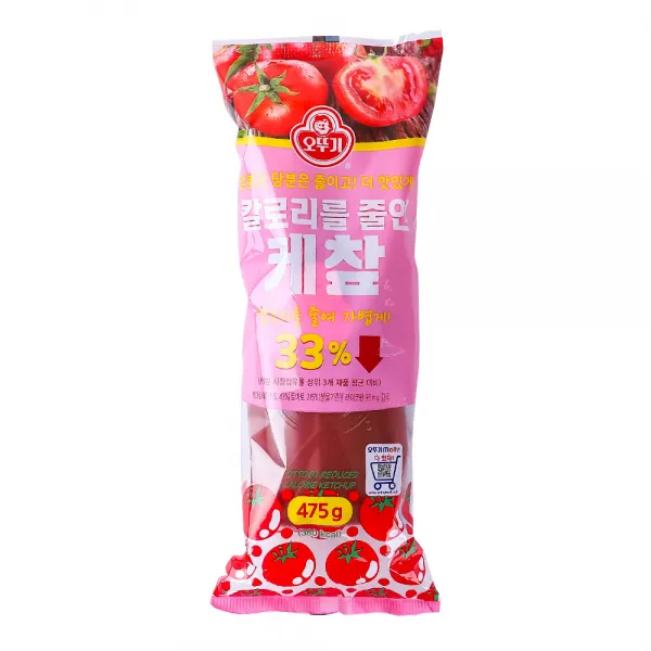 염분과 당분을 반으로 하프 케찹 475g, 1